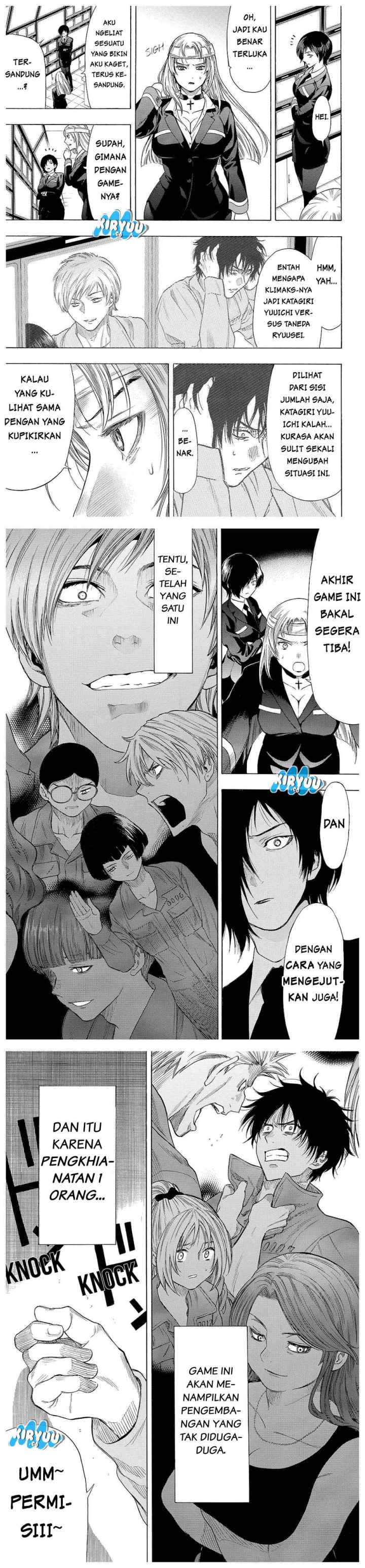 Tomodachi Game chapter 42 halaman 14