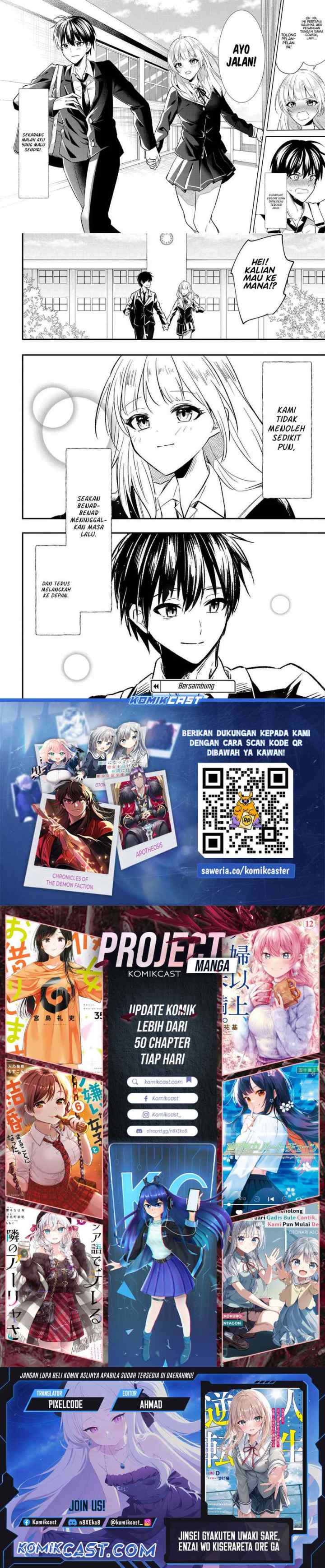 Jinsei Gyakuten ~Uwakisare, Enzai wo Kiserareta Orega, Gakuenichi no Bishoujo ni Natsukareru~ chapter 2 halaman 9