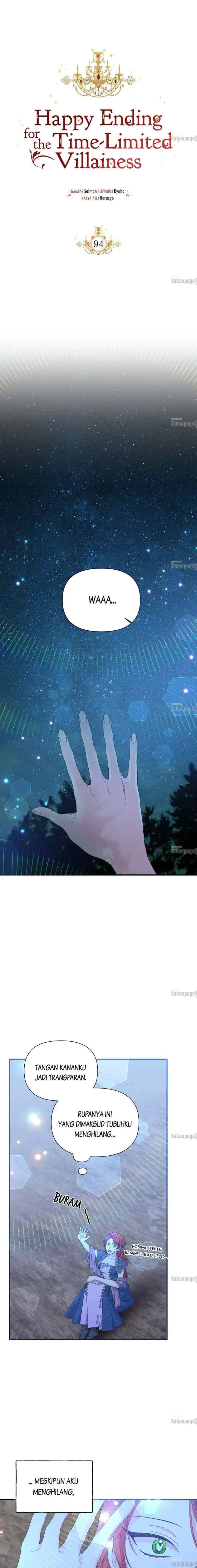 Happy Ending for the Time-Limited Villainess chapter 94 halaman 7