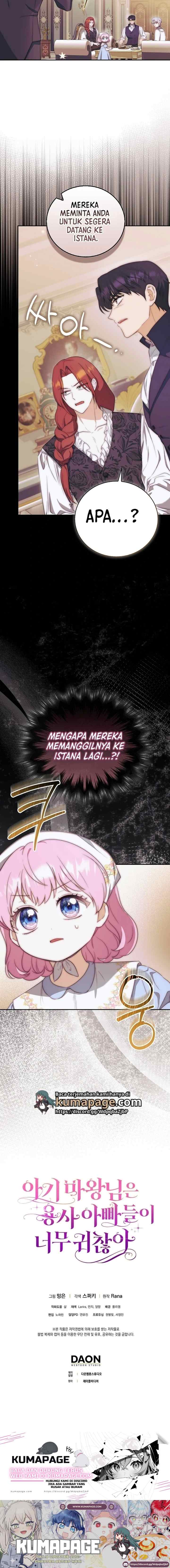 The Little Demon King is Too Bothered by Her Brave Dads chapter 19 halaman 18