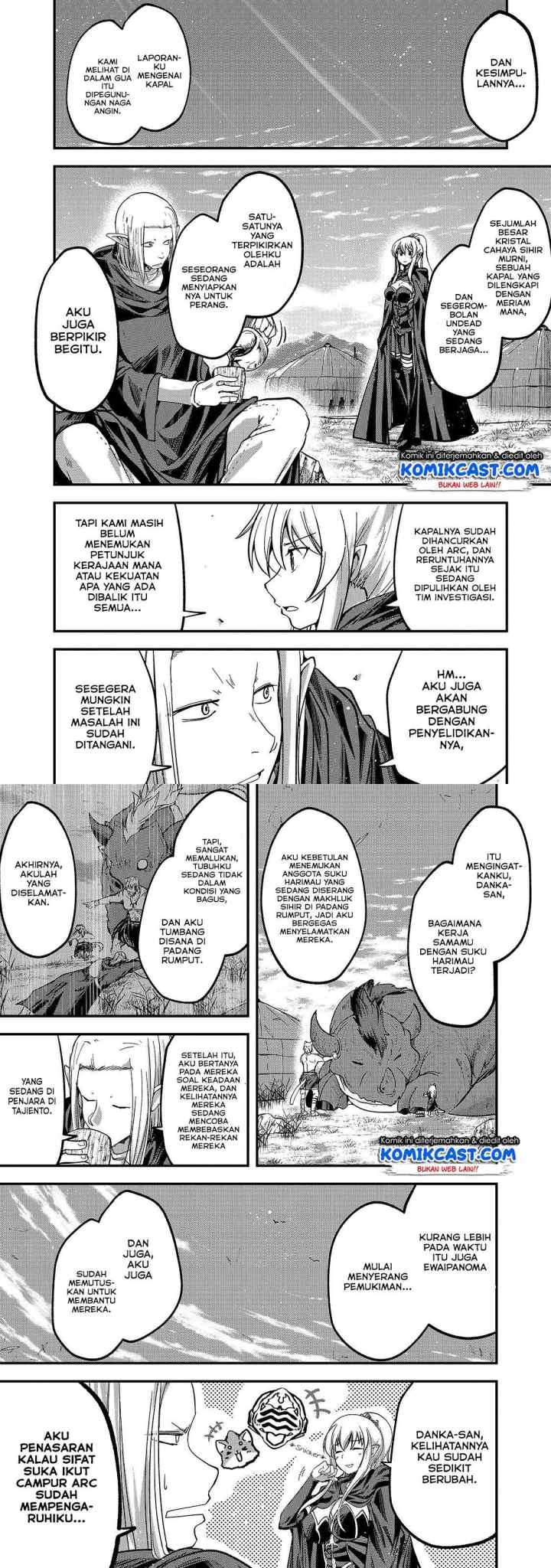 Gaikotsu Kishi-sama, Tadaima Isekai e Odekakechuu chapter 29 halaman 4