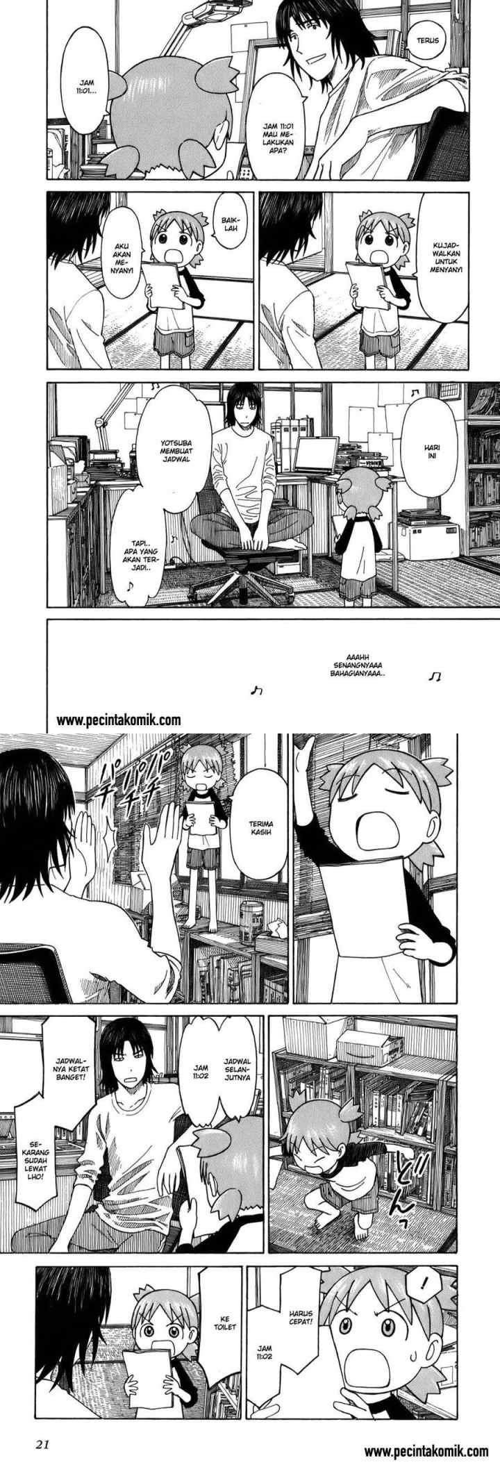 Yotsuba to! chapter 56 halaman 11