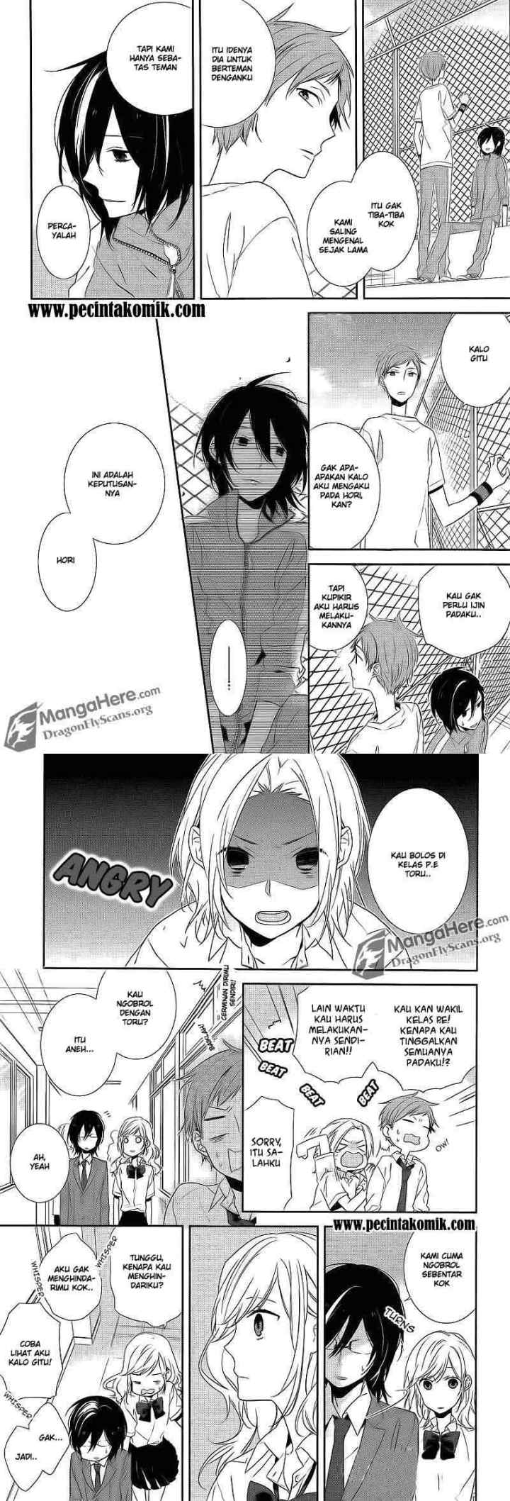 Horimiya chapter 3 halaman 8