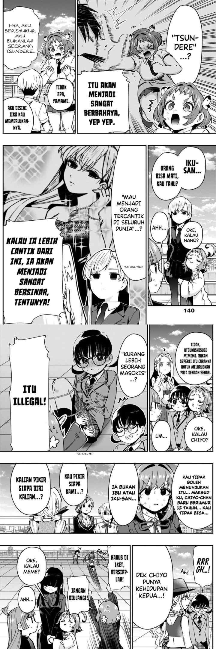 Kimi no Koto ga Dai Dai Dai Dai Daisuki na 100-ri no Kanojo chapter 76 halaman 9