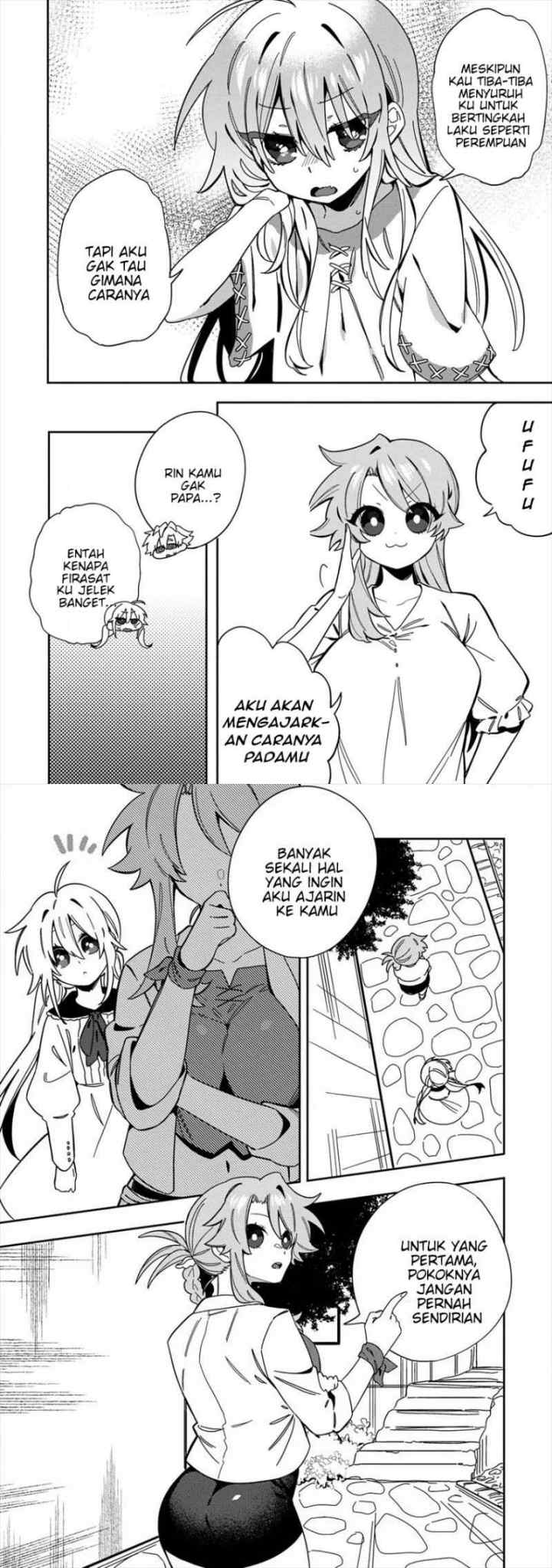 Onna Majutsushi-san, Moto no Sekai e Kaeru Tame ni Ganbarimasu chapter 3 halaman 4