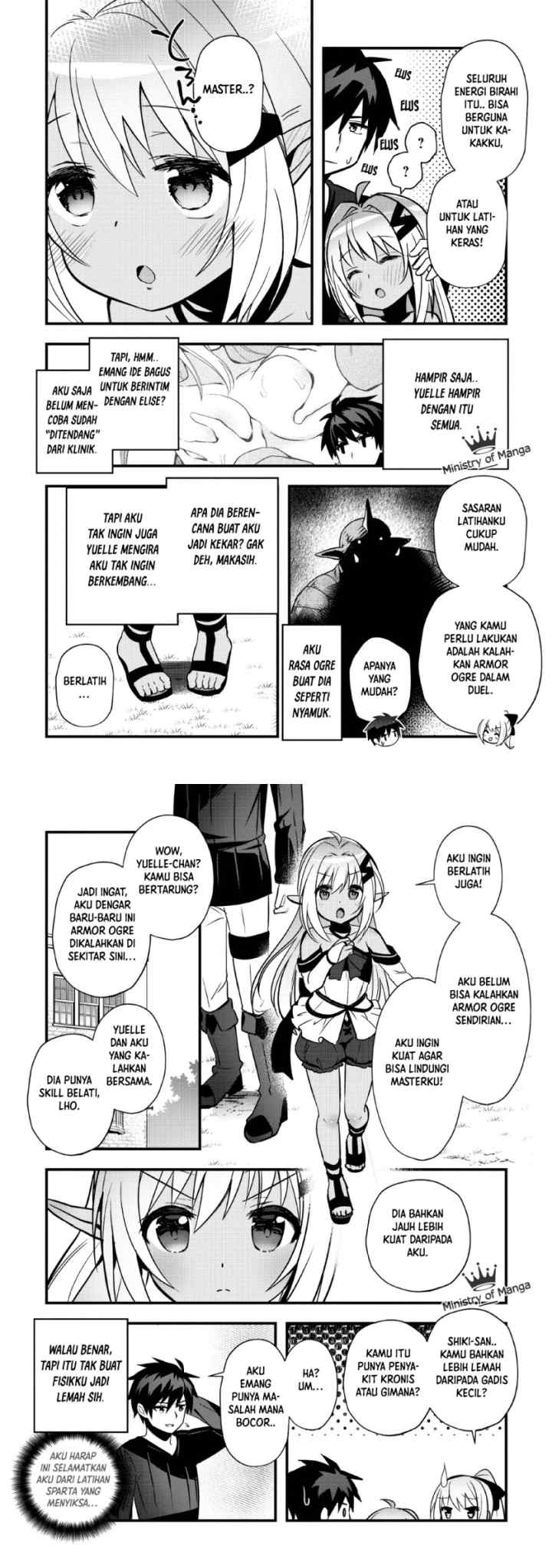 Isekai no Meikyuu Toshi de Chiyu Mahoutsukai Yattemasu chapter 14 halaman 5