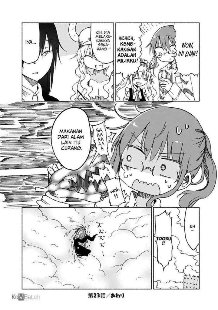Kobayashi-san Chi no Maid Dragon chapter 23 halaman 14