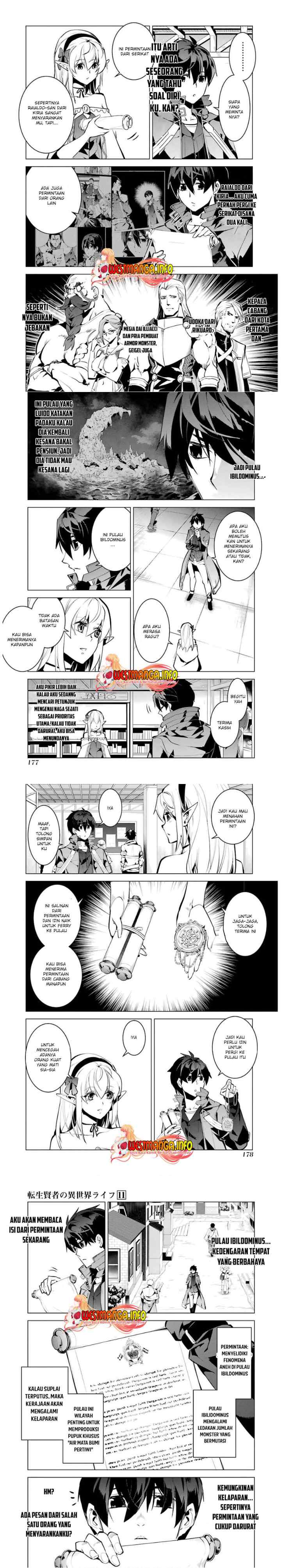 Tensei Kenja no Isekai Raifu ~Daini no Shokugyo wo Ete Sekai Saikyou ni Narimashita chapter 33 halaman 15