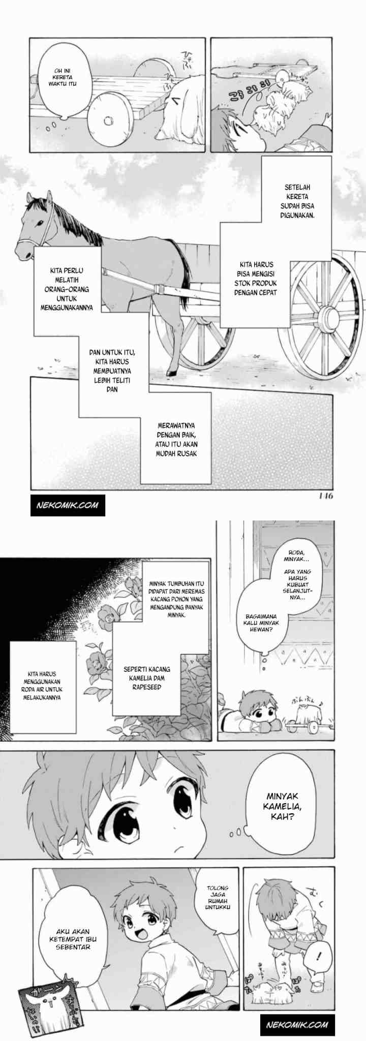 Tada Shiawasena Isekai Kazoku Seikatsu chapter 13 halaman 8