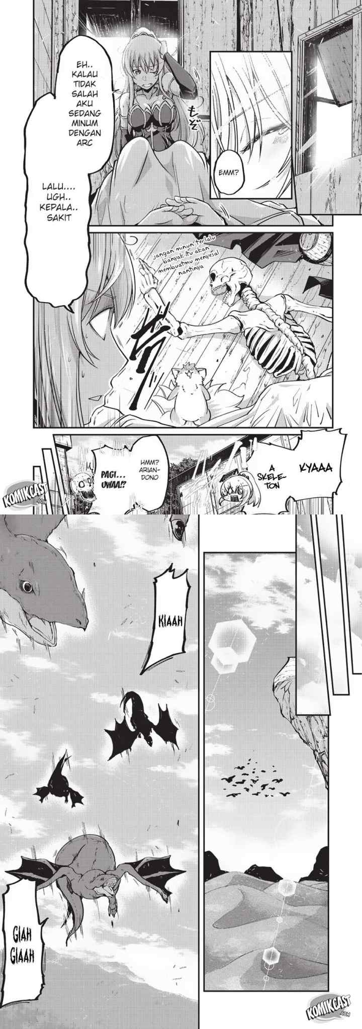 Gaikotsu Kishi-sama, Tadaima Isekai e Odekakechuu chapter 15 halaman 14