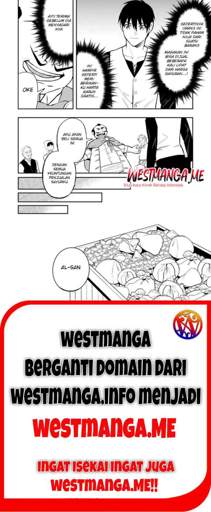 Noumin Kanren no Skill bakka Agetetara Naze ka Tsuyoku Natta chapter 35 halaman 17