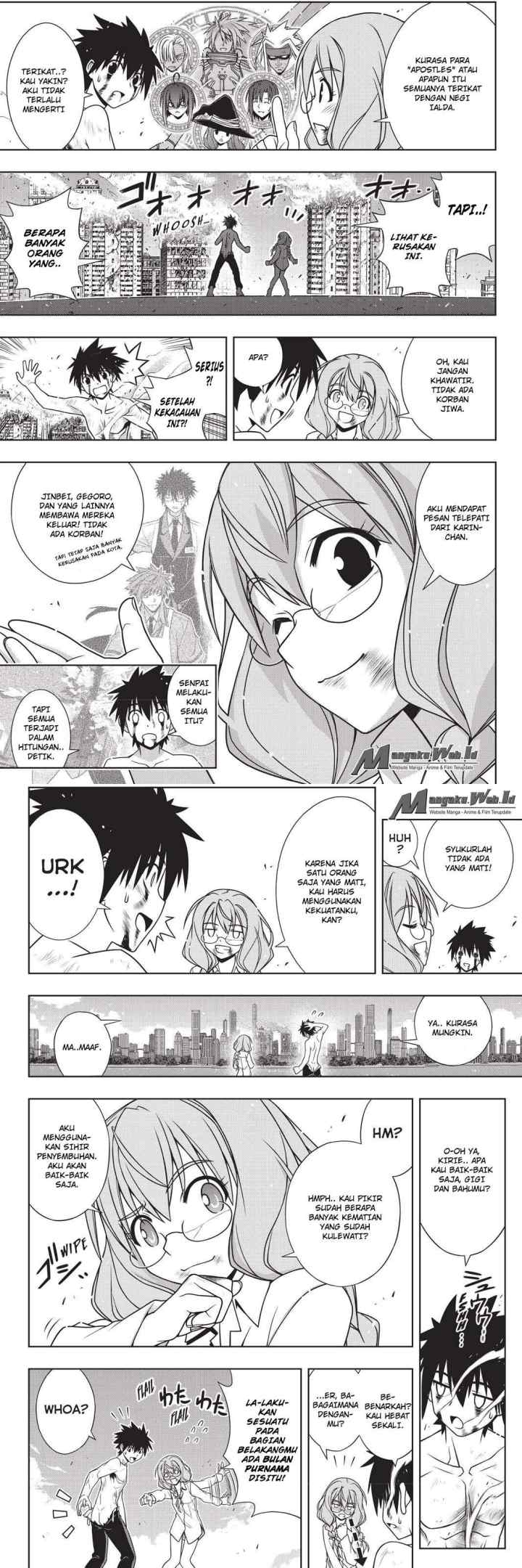 UQ Holder chapter 134 halaman 8