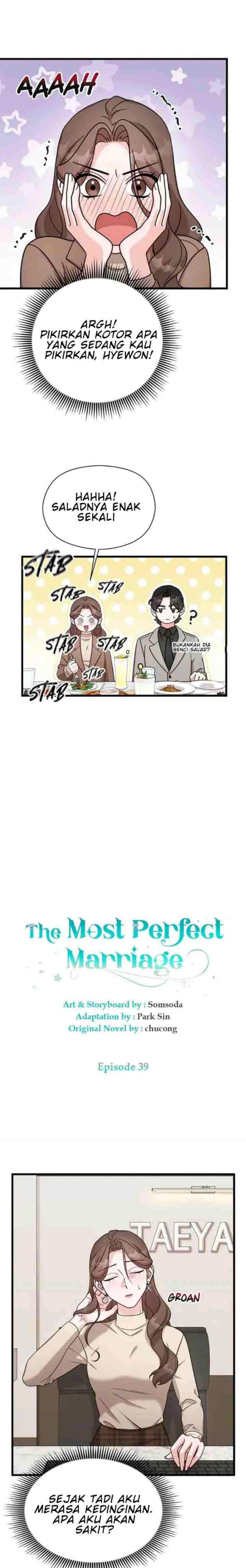 The Most Perfect Marriage chapter 39 halaman 8