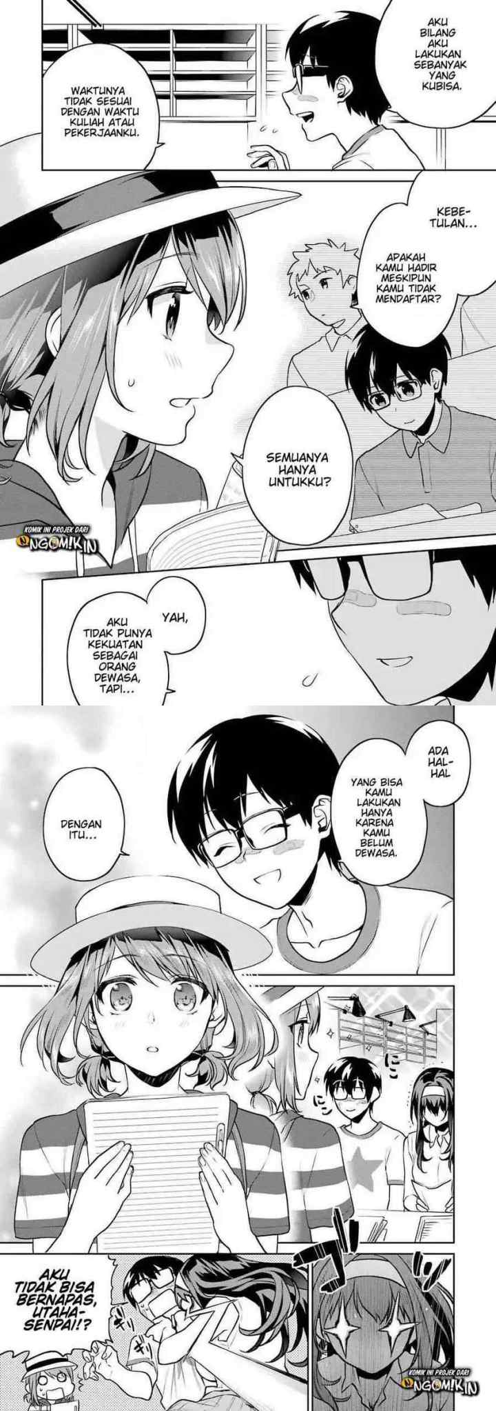 Saenai Heroine no Sodatekata: Koisuru Metronome chapter 44 halaman 12