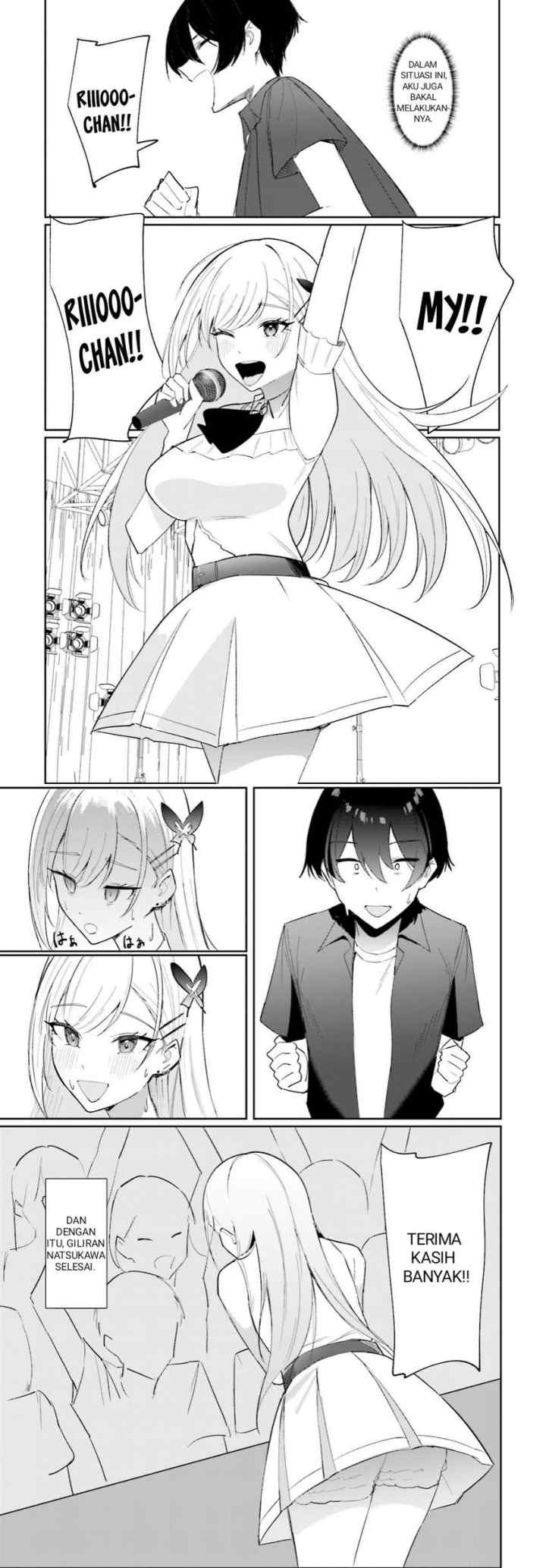 Chika Idol wo Kage de Sasaeru Ore chapter 3 halaman 10