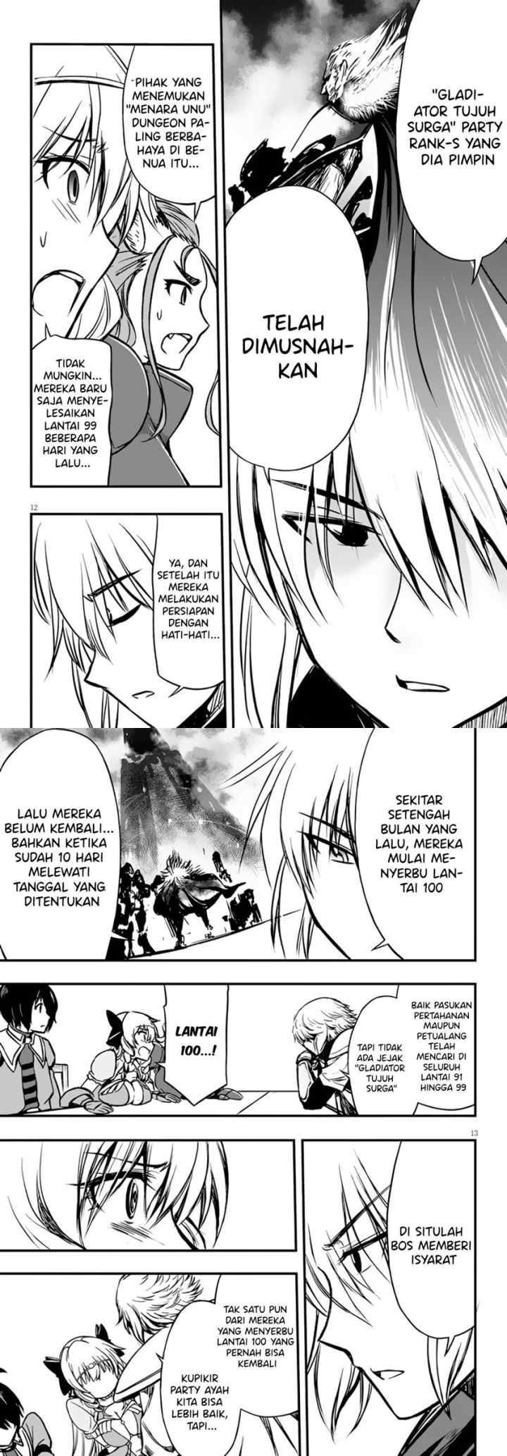 Hazure Akamadoushi ha Kenjyatime ni Musou suru chapter 11 halaman 7