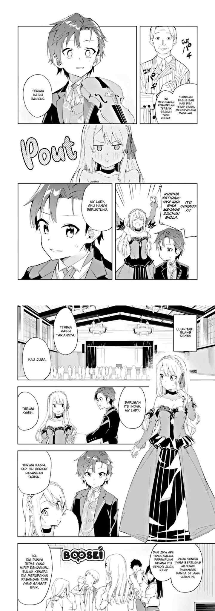 Akuyaku Reijou no Shitsuji-sama Hametsu Flag wa Ore ga Tsubusasete Itadakimasu chapter 3.1 halaman 8