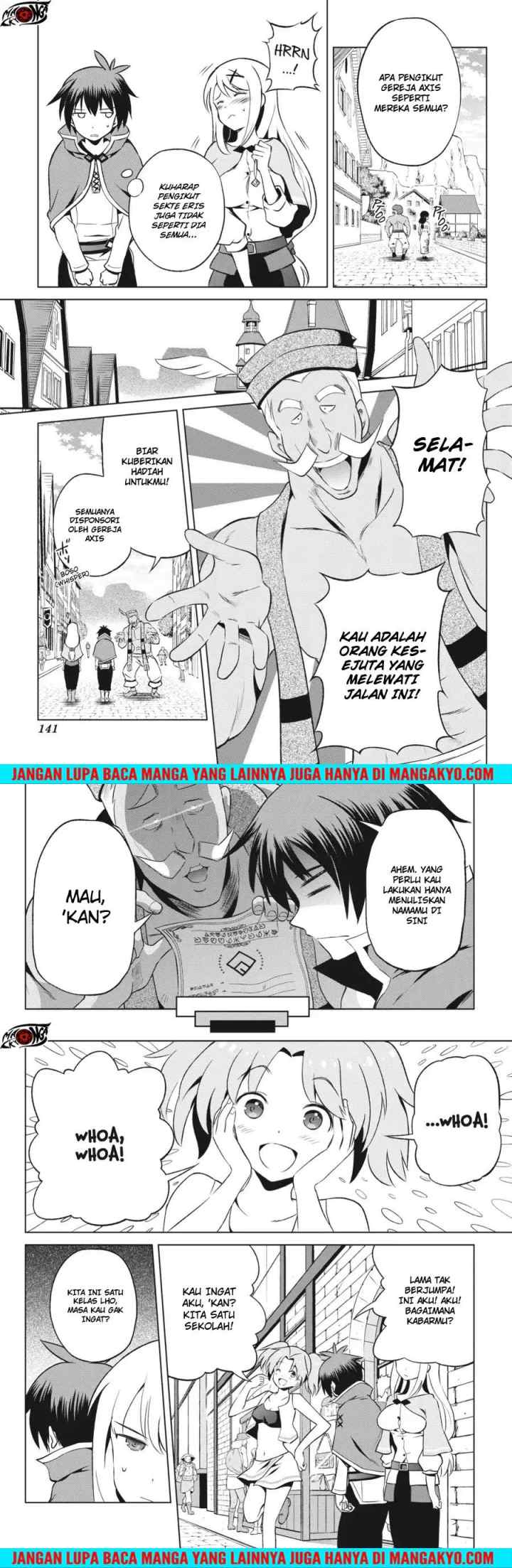 Kono Subarashii Sekai ni Shukufuku o! chapter 36 halaman 7