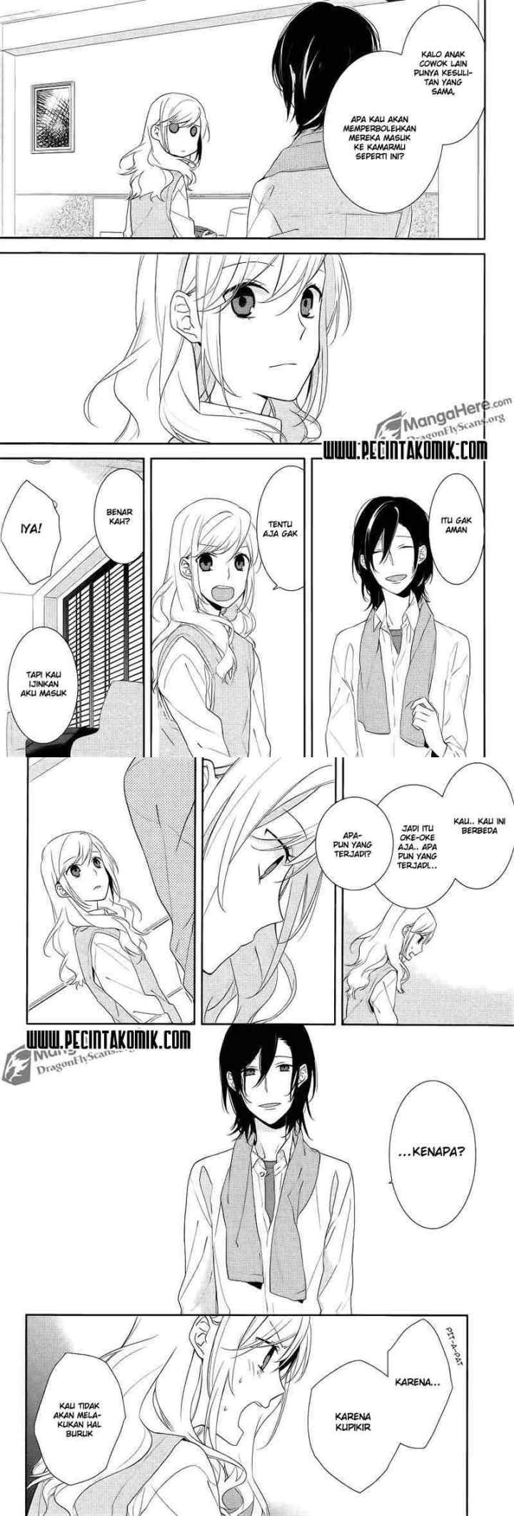 Horimiya chapter 6 halaman 8
