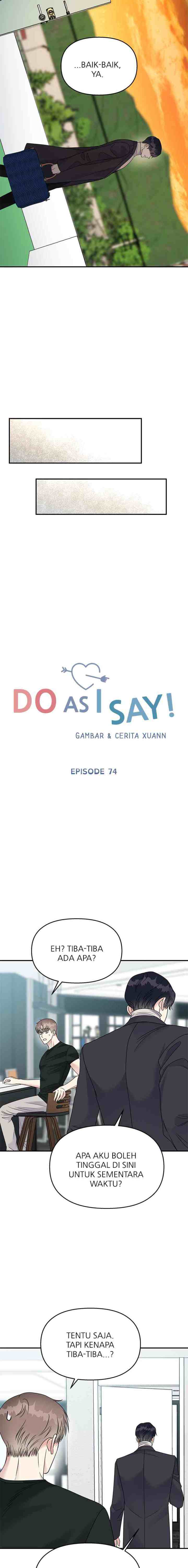 Do As I Say! chapter 74 halaman 7