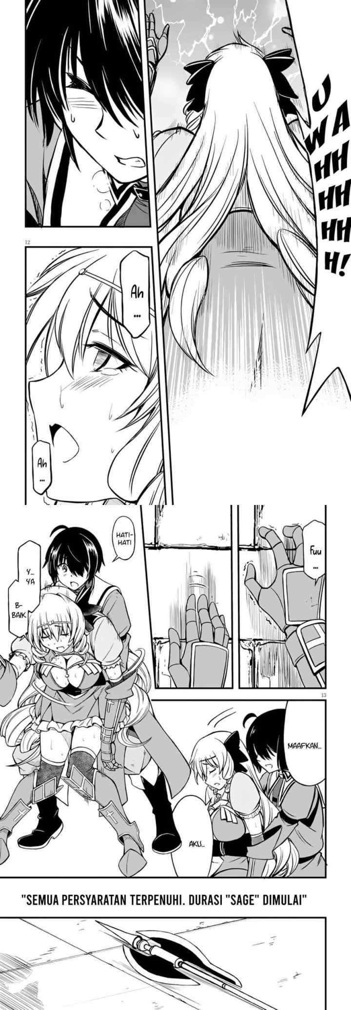 Hazure Akamadoushi ha Kenjyatime ni Musou suru chapter 10 halaman 7