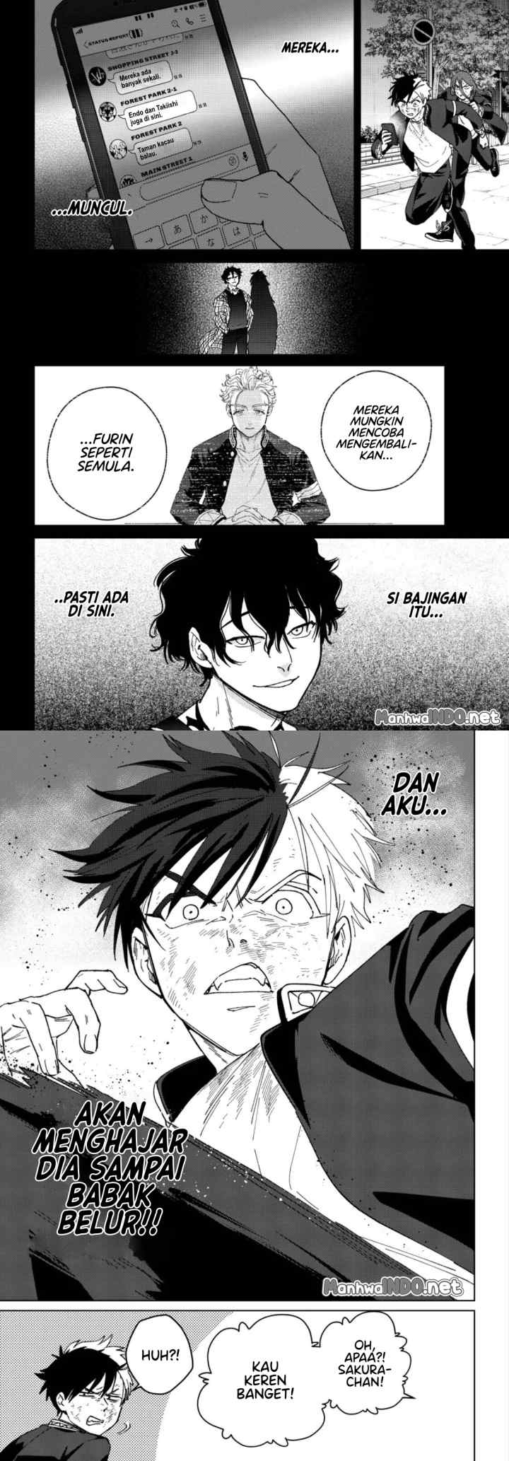 Wind Breaker (NII Satoru) chapter 131 halaman 4