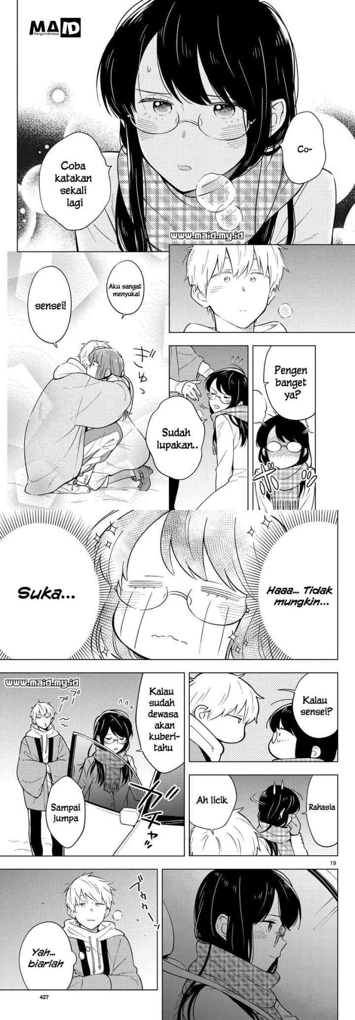 Sensei wa Koi wo Oshierarenai chapter 10 halaman 11