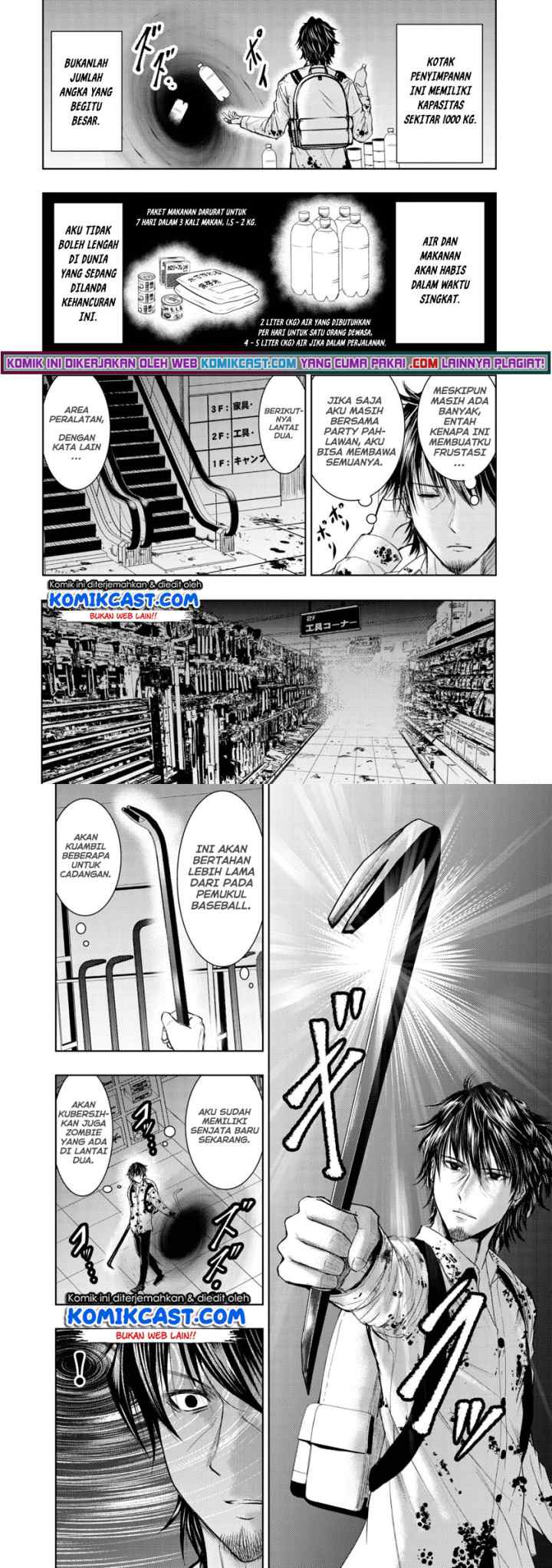 Isekai Kaeri no Ossan wa Shuumatsu de Sekai de Musou Suru chapter 2 halaman 8