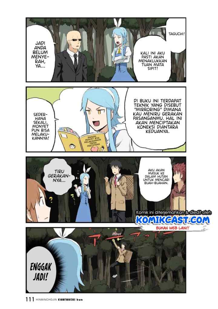Hinmin Choujin Kanenashi-kun chapter 35 halaman 8