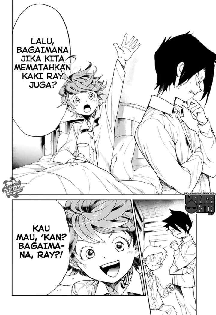 Yakusoku no Neverland chapter 27 halaman 13