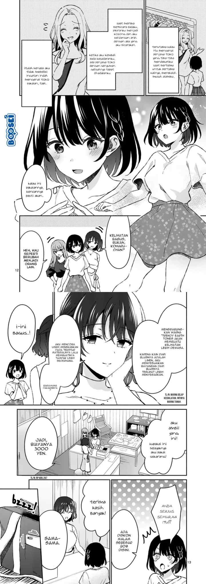 Shiotaiou no Sato-san ga Ore ni dake Amai chapter 9 halaman 7