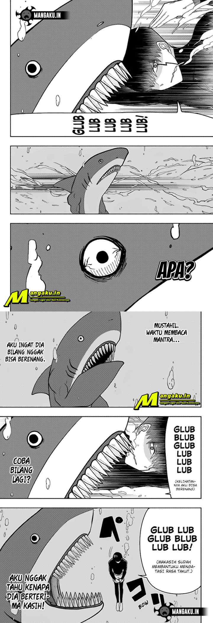 Mashle: Magic and Muscles chapter 20 halaman 4