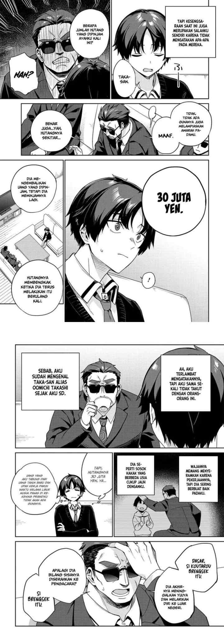 Ryoushin no Shakkin wo Katagawari Shite Morau Jouken wa Nihon'ichi Kawaii Joshikousei to Issho ni Kurasu Koto Deshita chapter 1.1 halaman 4