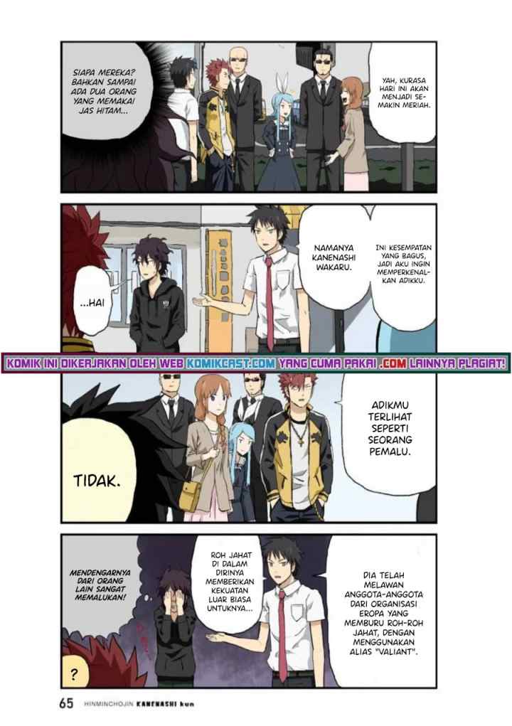 Hinmin Choujin Kanenashi-kun chapter 31 halaman 6