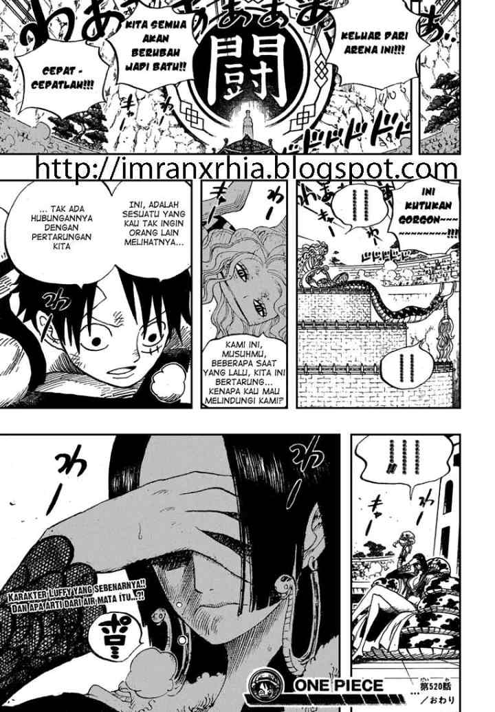 One Piece chapter 520 halaman 16