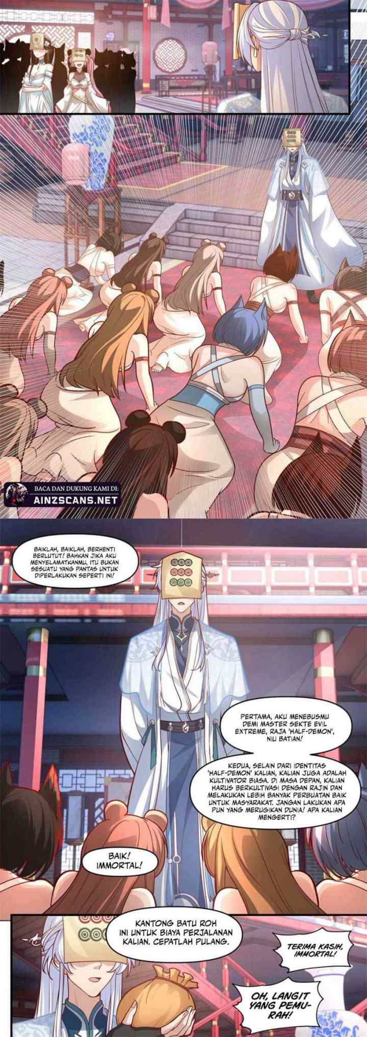 The Villain's Senior Brother And His Junior Sisters Are All Yanderes chapter 147 halaman 4