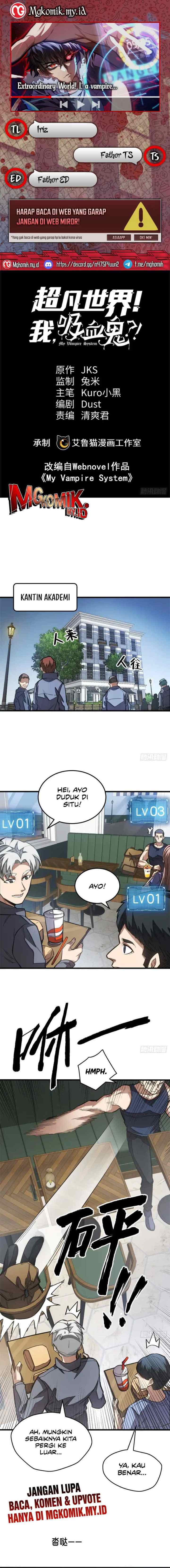 Extraordinary World?! Me… A Vampire?! chapter 9 halaman 10