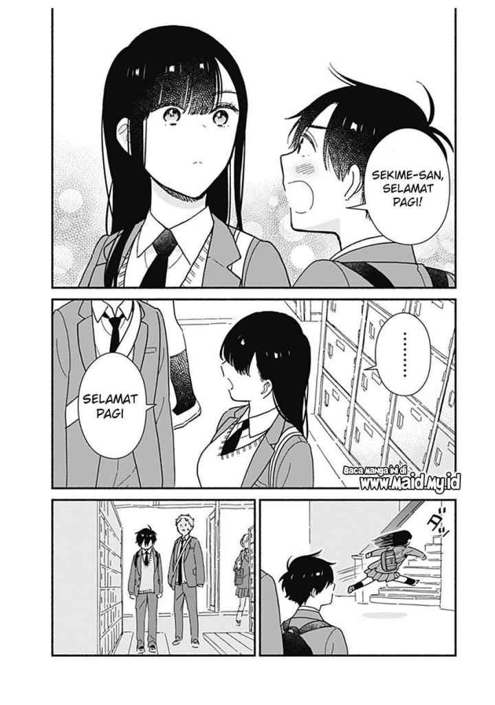 Sekimen Shinaide Sekime-san (Serialization) chapter 4 halaman 10