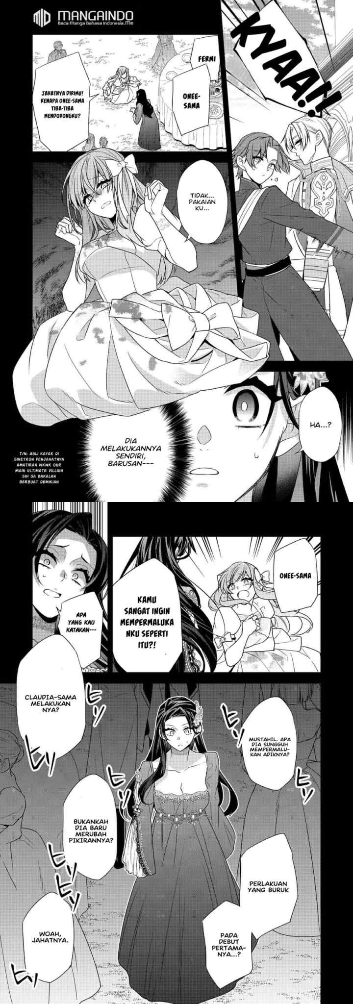 Danzaisareta Akuyaku Reijou wa, Gyakkou shite Kanpeki na Akujo wo Mezasu chapter 5 halaman 7