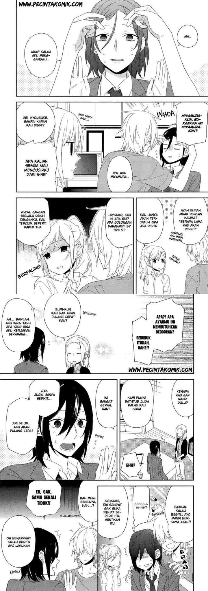 Horimiya chapter 26 halaman 4