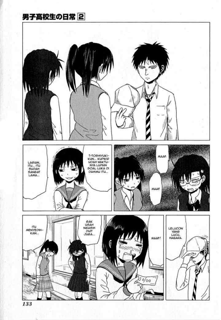 Danshi Koukousei no Nichijou chapter 15.3 halaman 4