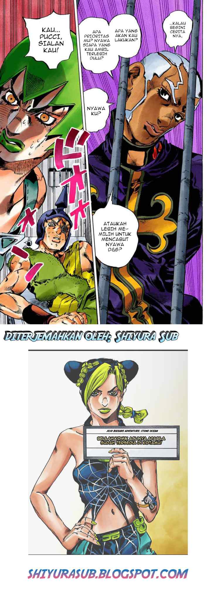 JoJo no Kimyou na Bouken - Stone Ocean chapter 84 halaman 11