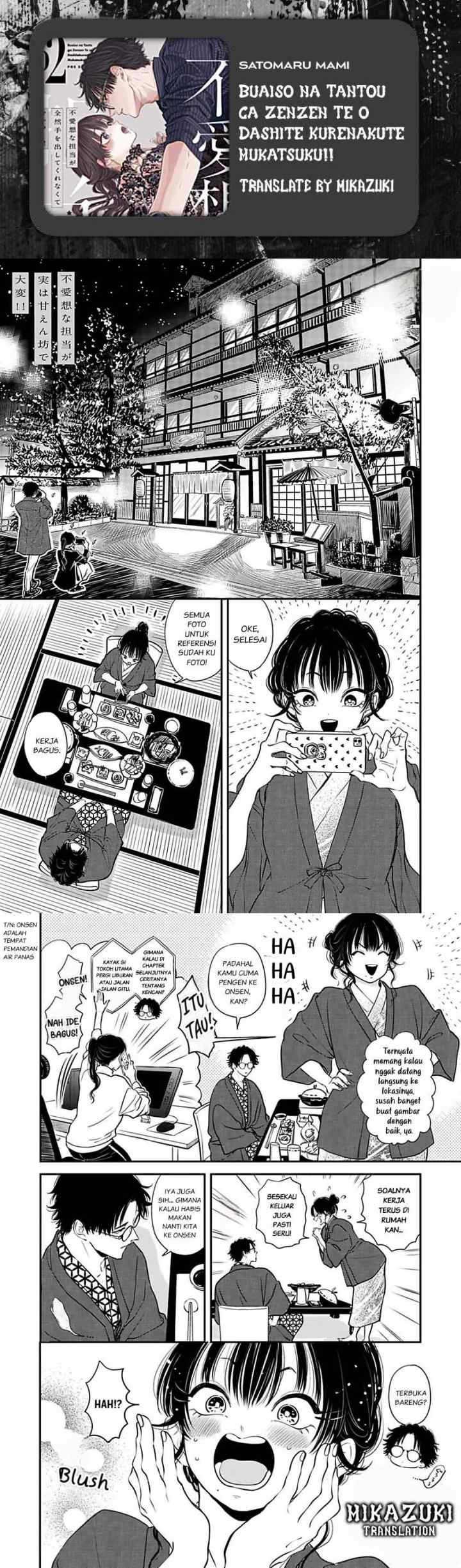 Buaiso na Tantou ga Zenzen Te o Dashite Kurenakute Mukatsuku!! chapter 10 halaman 8