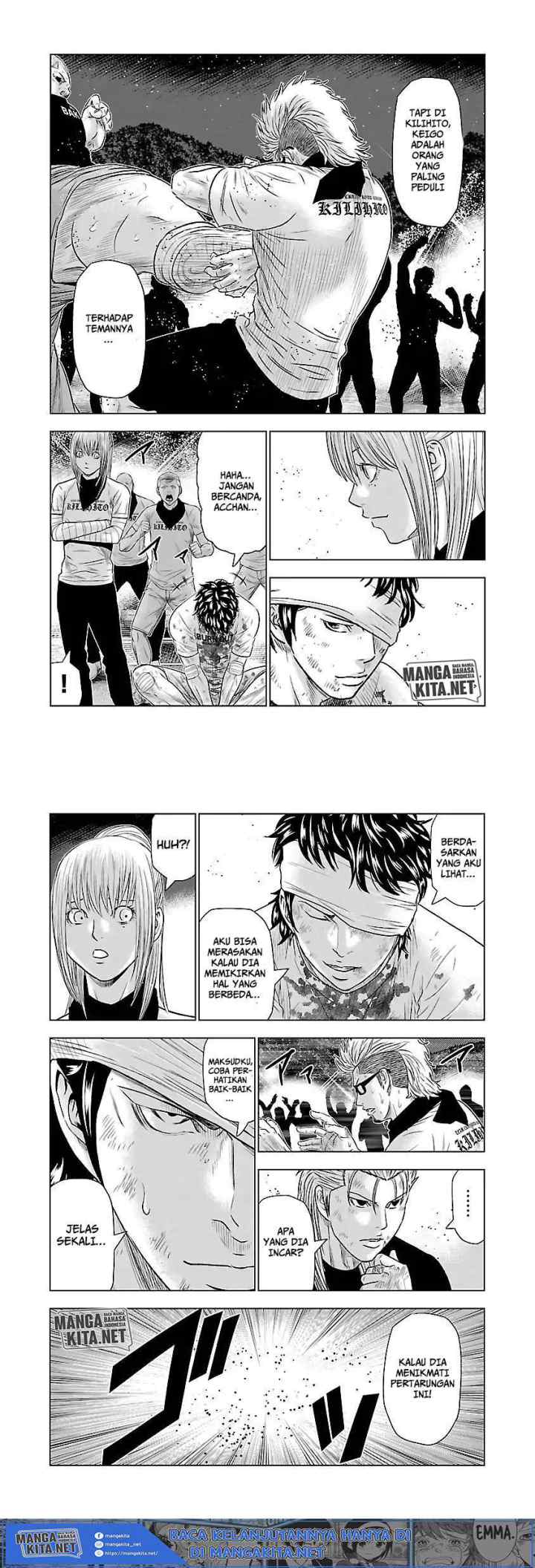 Out (Mizuta Makoto) chapter 41 halaman 8