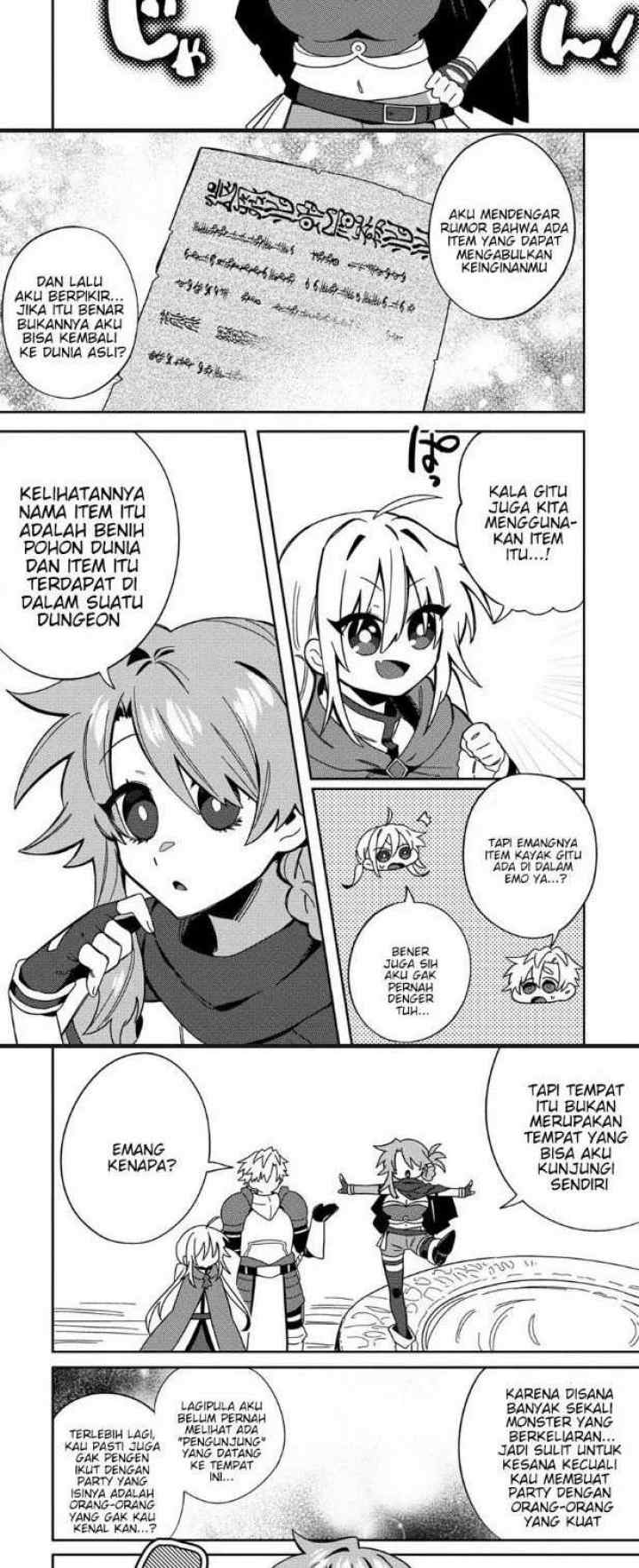 Onna Majutsushi-san, Moto no Sekai e Kaeru Tame ni Ganbarimasu chapter 2 halaman 5