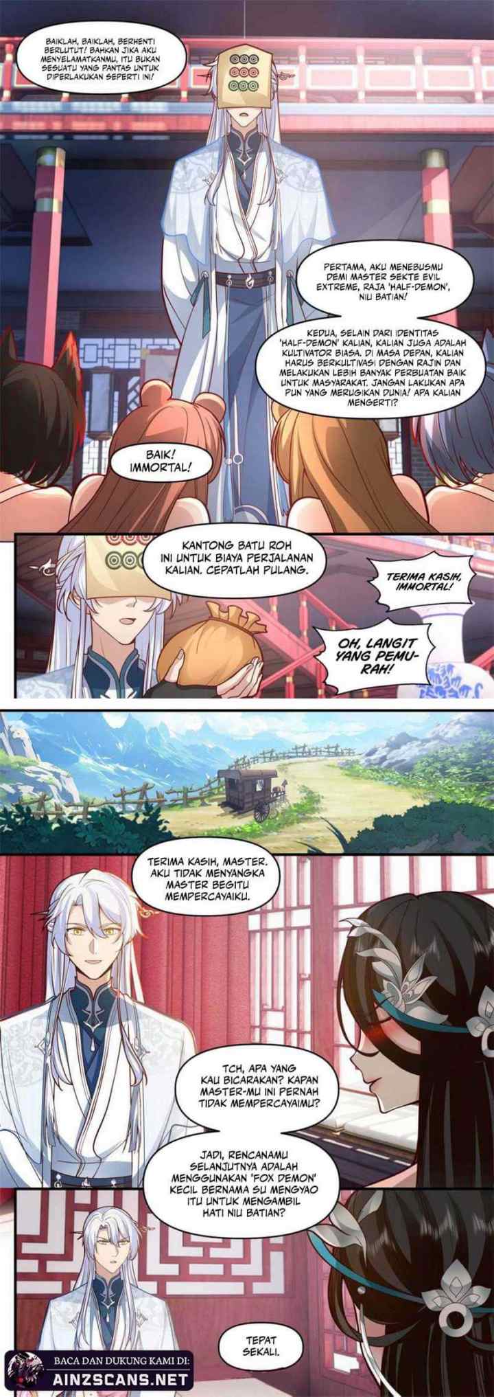 The Villain's Senior Brother And His Junior Sisters Are All Yanderes chapter 147 halaman 13