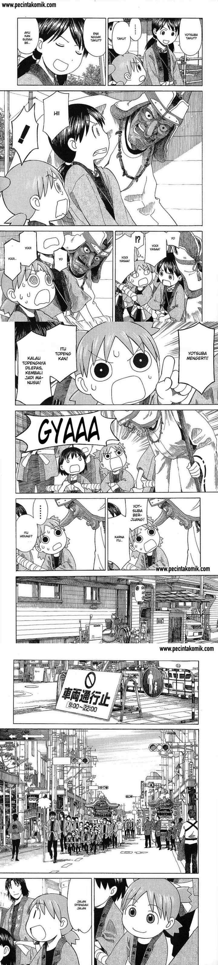 Yotsuba to! chapter 54 halaman 10