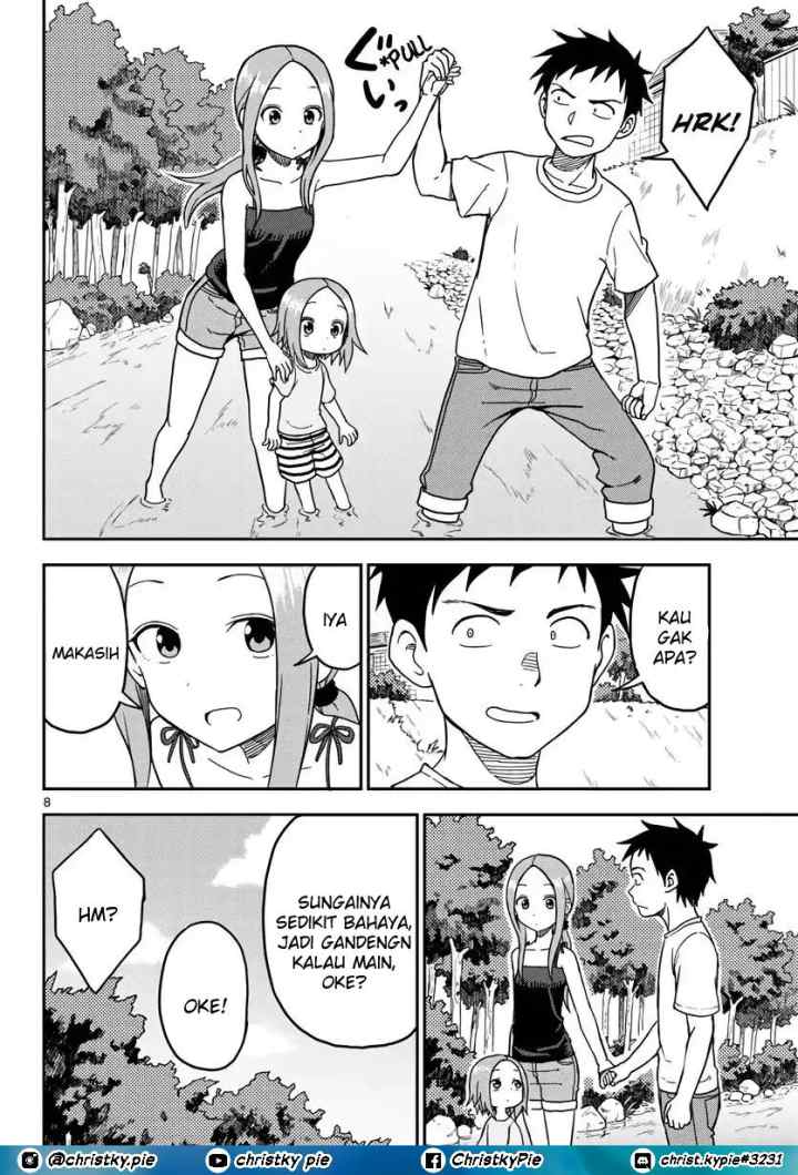 Karakai Jouzu no (Moto) Takagi-san chapter 95.5 halaman 8