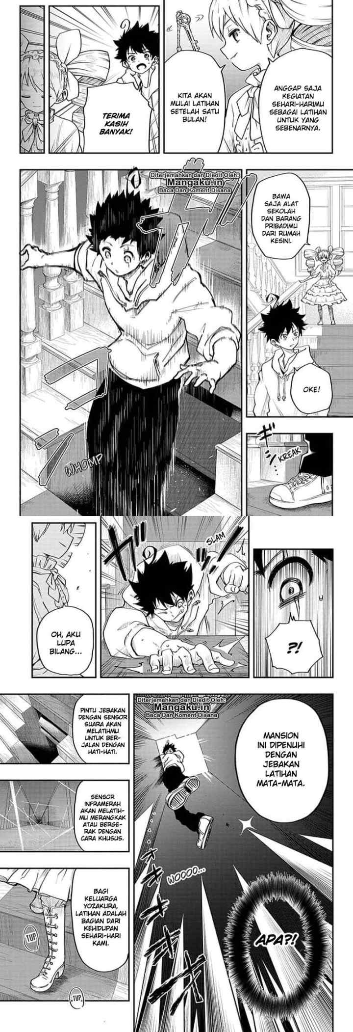 Mission: Yozakura Family chapter 3 halaman 4