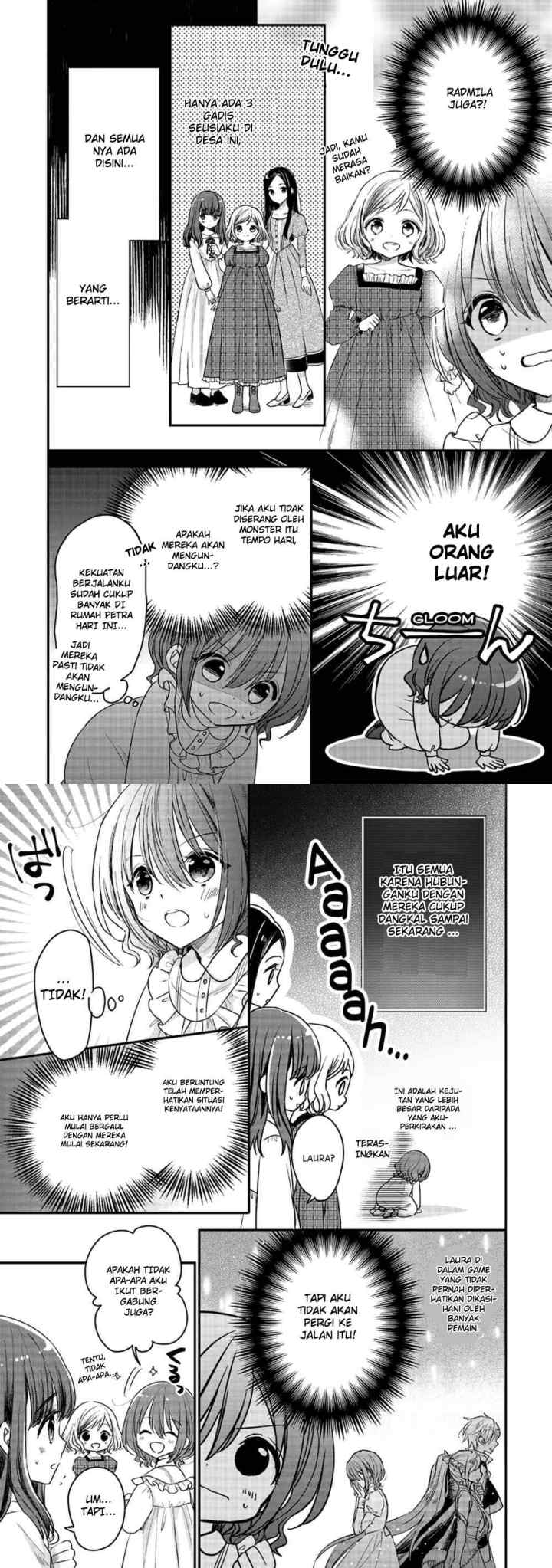 Yuusha-sama no Osananajimi to iu Shokugyou no Make Heroine ni Tensei shita no de, Chougoushi ni Job Change shimasu chapter 2 halaman 14
